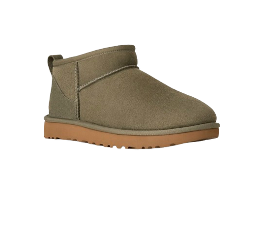 UGG Femme Botte Classic Ultra Mini Vert