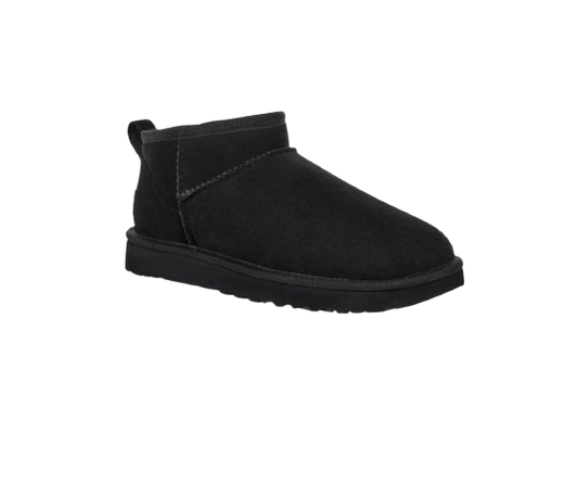 UGG Femme Botte Classic Ultra Mini Noir
