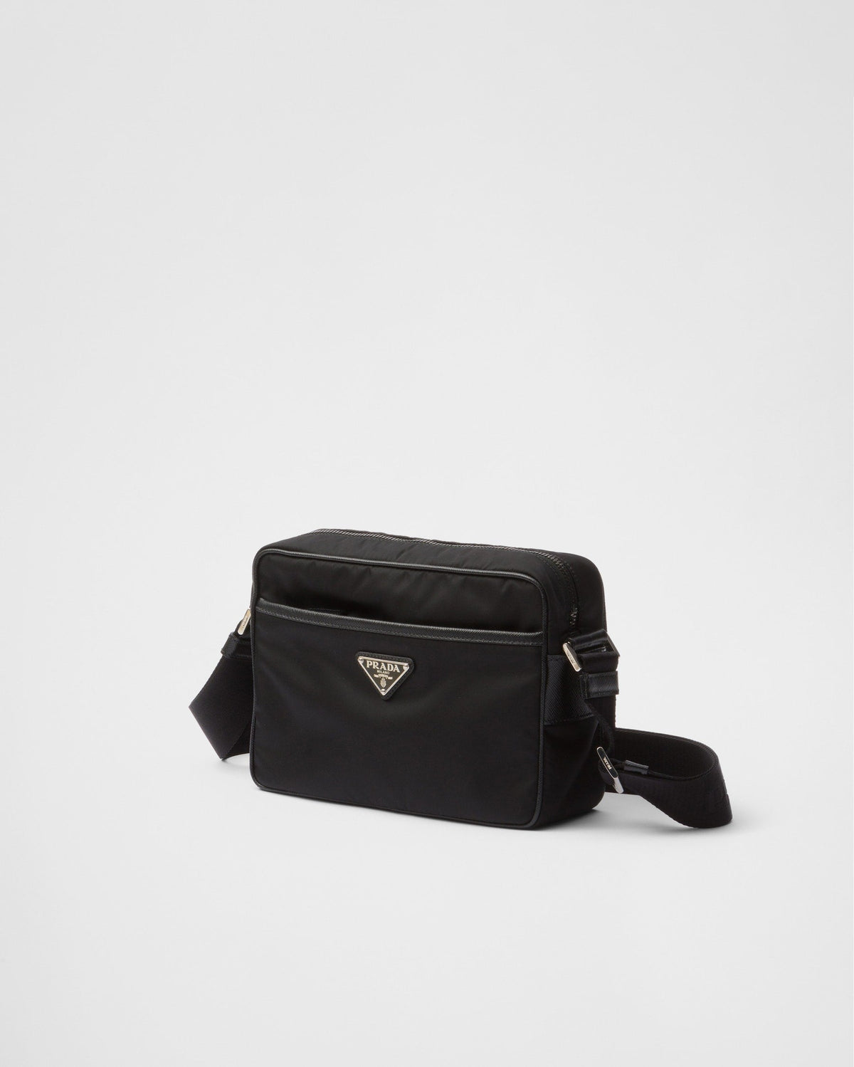Sac porté épaule en Re-Nylon et Saffiano