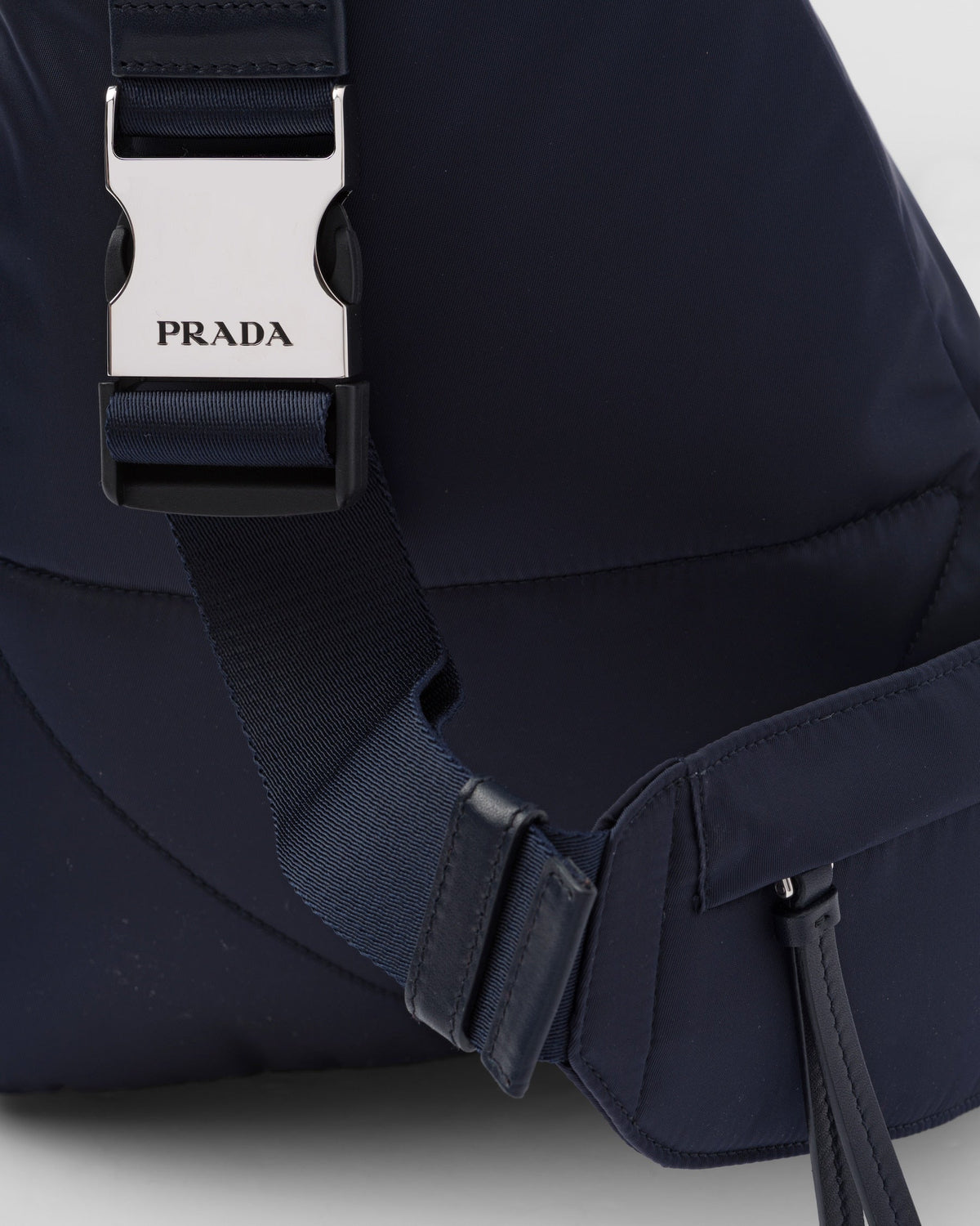 Sac à dos en Re-Nylon et cuir
