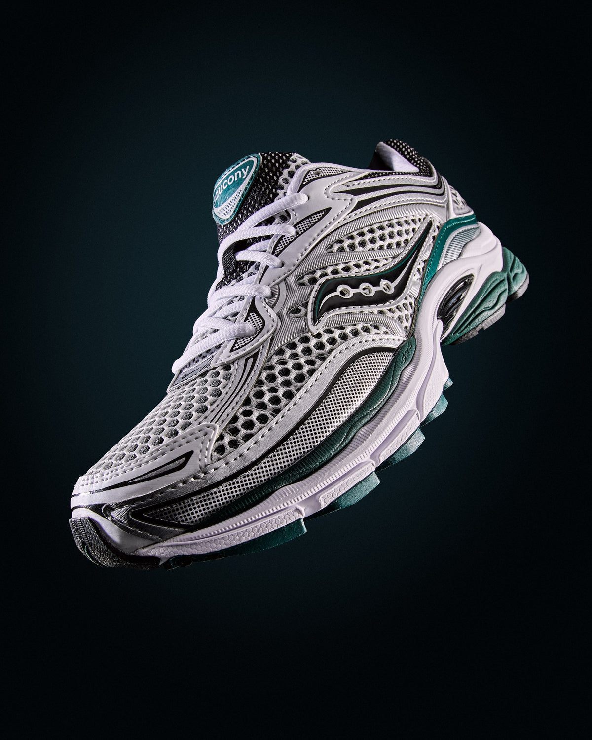 Saucony Progrid Omni 9 - White Pine Green