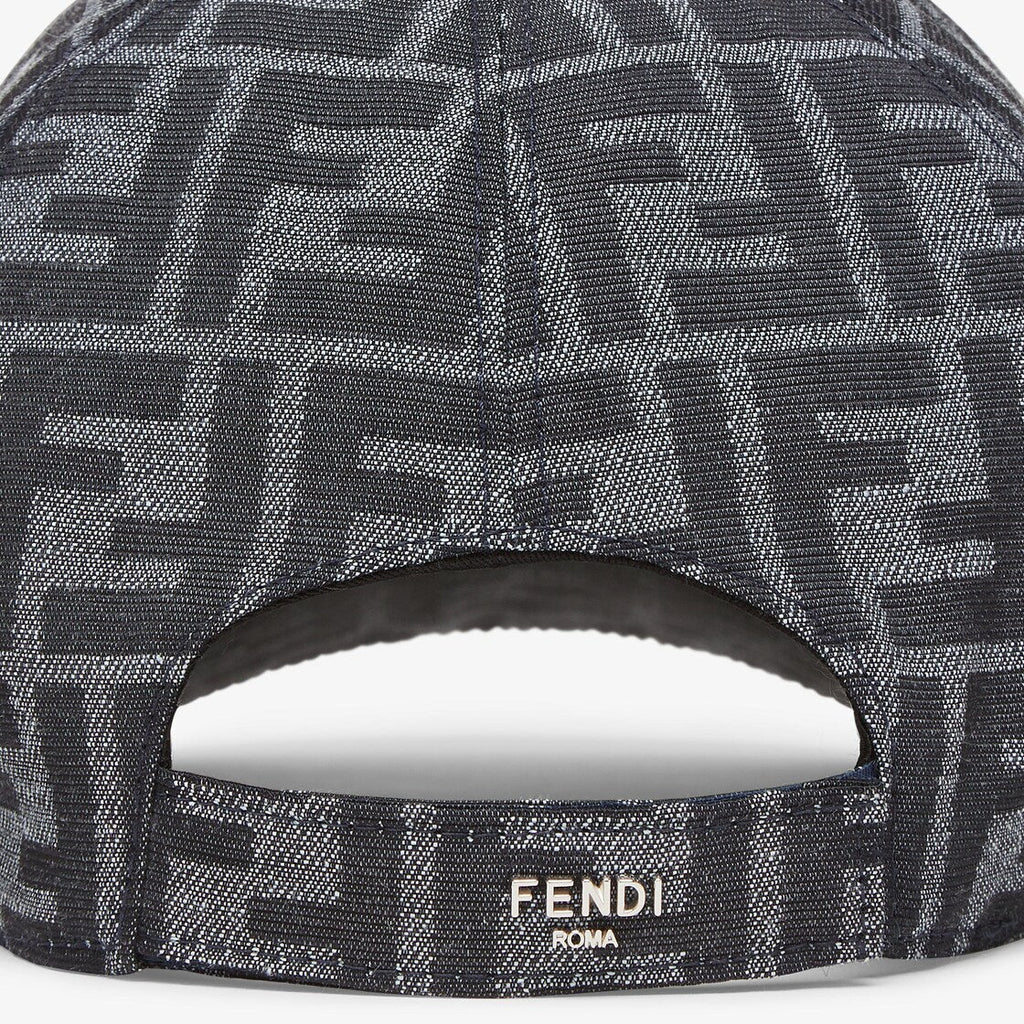Casquette de baseball en jacquard FF Bleu